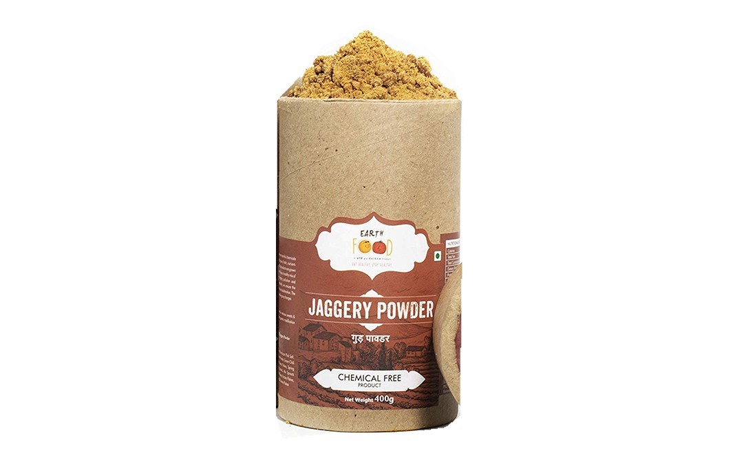 Earth Food Jaggery Powder    Jar  400 grams